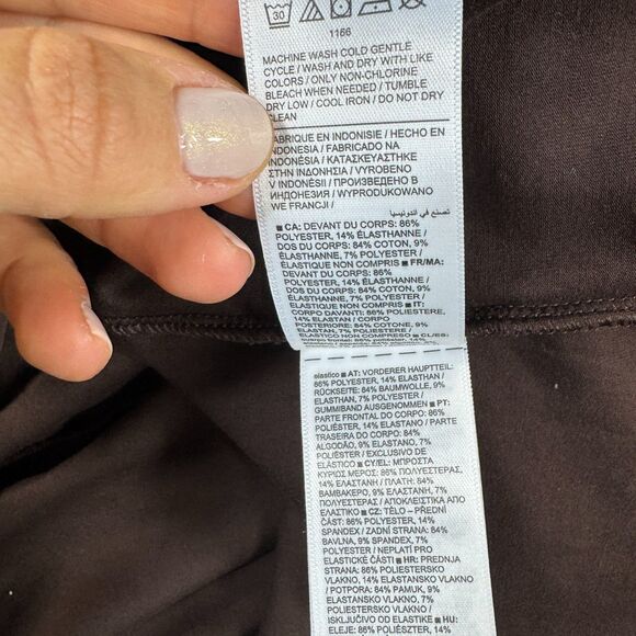 Athleta Tank Top Women's Medium Brown Sleeveless Blouse Lightweight - Picture 9 of 10